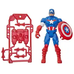 SPIDERMAN - Figura de Acción Marvel Avengers ActionVerse Capitán América
