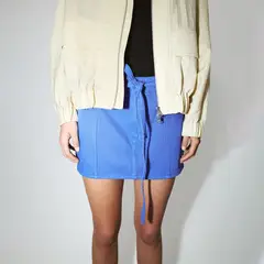 MANGO - Falda Mini Mujer Denim de Algodón