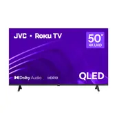 JVC - 50 inch DVBT QLED UHD Roku TV