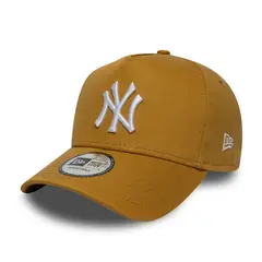 NEW ERA - Gorra New York Yankees MLB League Essential 9FORTY E-Frame Ajustable Café