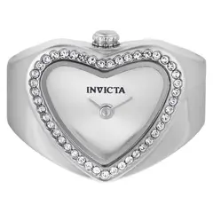 INVICTA - Reloj Mujer Mini Ring Watch . Reloj Acero inoxidable Plateado
