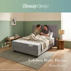 BEAUTYSLEEP - Colchón Sencillo Daily Dream + Almohada