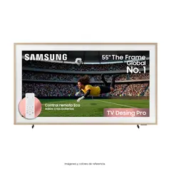 SAMSUNG - Combo Televisor 55 Pulgadas I 4K I THE FRAME QN55LS03HEK+ MARCO