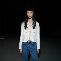 MANGO - Chaqueta Mujer de Algodón