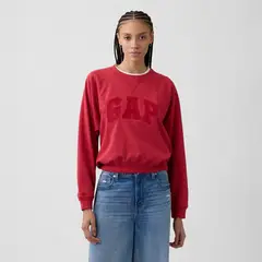 GAP - Hoodie Mujer con Logo De Algodón