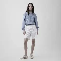 GAP - Hoodie Mujer con Logo De Algodón