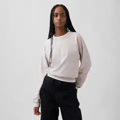 GAP - Hoodie Mujer con Logo De Algodón