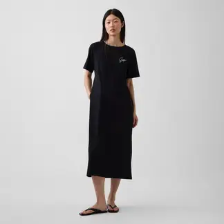 GAP - Vestido Medio Con Logo Para Mujer