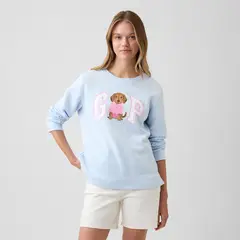 GAP - Saco Mujer con Estampado de Algodón
