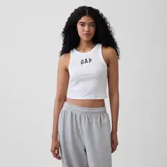 GAP - Top esqueleto Para Mujer Con Logo De Algodón