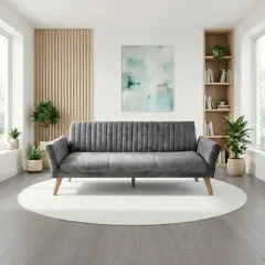 HOGAR VENECIA - Sofa Cama Polonia 205x85x87 Reclinable