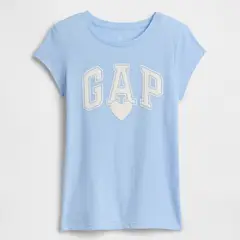 GAP - Camiseta Para Niña con Logo Manga Corta De Algodón