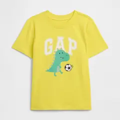 GAP - Camiseta Para Niño Con Estampado Manga Corta De Algodón
