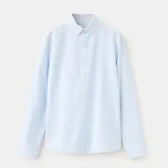 MANGO - Camisa Para Niño Con Rayas Manga Larga De Algodón