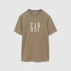 GAP - Camiseta Hombre Manga Corta con Logo de Algodón
