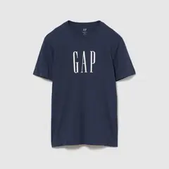 GAP - Camiseta Hombre Manga Corta con Logo de Algodón