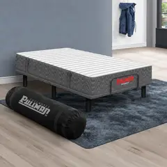 PULLMAN - Colchón Electropack con Base Eléctrica Ajustable, Resortes Pocket, Control Inalámbrico 97x197 cm