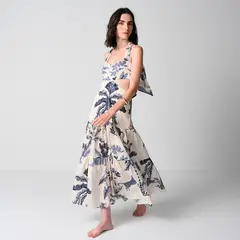EUGENIA FERNANDEZ X FALABELLA - Vestido Mujer Largo Casual de Algodón Eugenia Fernández x Falabella