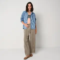 EUGENIA FERNANDEZ X FALABELLA - Pantalón Balloon Mujer Tiro alto Eugenia Fernández x Falabella