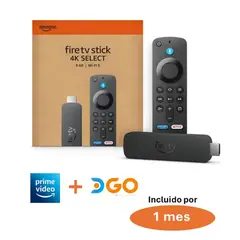 AMAZON - Combo Fire tv 4k Selecct + DGO Prime x 1 mes