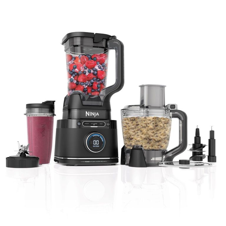 Licuadora Inteligente Detect Power Pro con vaso individual y procesador de alimentos | 10 Velocidades | TB401 | Controla Velocidad y Potencia según Tamaño y Tipo de Alimento