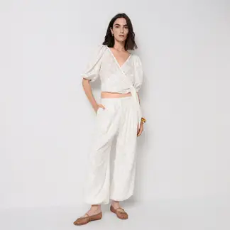 EUGENIA FERNANDEZ X FALABELLA - Blusa Mujer Manga corta de Algodón Eugenia Fernández x Falabella