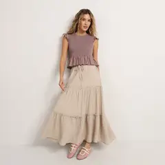 SYBILLA - Falda Larga Mujer