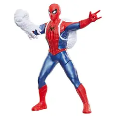 MARVEL - Figura Electrónica Spiderman Efectos de Acción Brand New Day