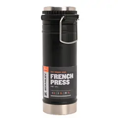 STANLEY - Prensa Francesa Classic Travel Mug French Press 16oz (473ml) Black 2.0