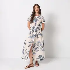 EUGENIA FERNANDEZ X FALABELLA - Vestido Mujer Medio Casual de Algodón Eugenia Fernández x Falabella