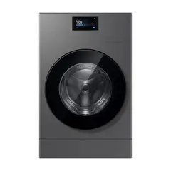 SAMSUNG - Lavadora Secadora Carga Frontal Bespoke AI Combo™ 26 Kg Lavado/Secado 20 Kg WD90H26AHSCO Gris con Inteligencia Artificial