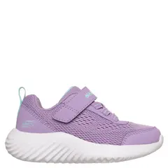SKECHERS - Tenis Bounder Free Bebé niña con Velcro