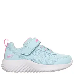 SKECHERS - Tenis Bounder Free Bebé niña con Velcro