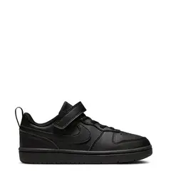 NIKE - Tenis Escolares Court Borough Low Recraf Unisex niño con Velcro