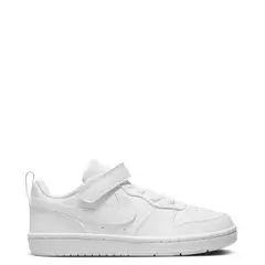 NIKE - Tenis Escolares Court Borough Low Recraf Unisex niño con Velcro