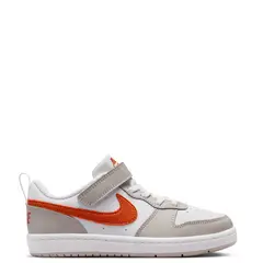 NIKE - Tenis Court Borough Low Essential Niño con Velcro