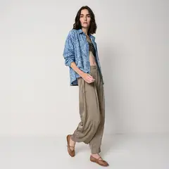 EUGENIA FERNANDEZ X FALABELLA - Camisa Mujer con Estampado Manga larga Eugenia Fernández x Falabella