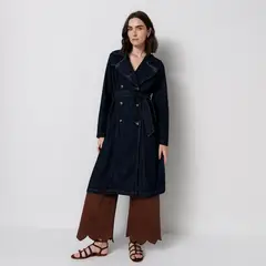 EUGENIA FERNANDEZ X FALABELLA - Abrigo Mujer de Algodón Eugenia Fernández x Falabella