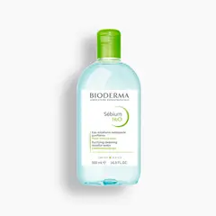 BIODERMA - Hidratante Sébium H2O agua micelar limpiadora piel Mixta 500mL