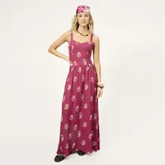 AGUA BENDITA PARA FALABELLA - Vestido Mujer Largo Casual