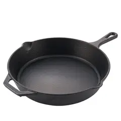 UNIVERSAL - Sartén Superficie Esmaltada Hierro Fundido 30 Cm