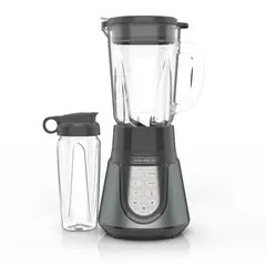 BLACK AND DECKER - Licuadora Silenciosa Black+Decker con jarra de vidrio PerfectPou BL1516
