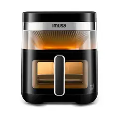 IMUSA - Freidora De Aire Easy Fry Turbo Imusa. Tecnología Infra-Heat, Hasta 2X Más Rápida. 7L