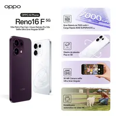 OPPO - Celular RENO 16F 256GB 5G