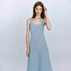 MANGO - Vestido Mujer Medio Casual con Estampado