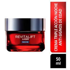 LOREAL PARIS - Crema de noche Revitafil L'Oréal Paris para Todo tipo de piel 50 ml