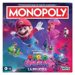 MONOPOLY - Juego de Mesa Monopoly: Super Mario Galaxy La Película