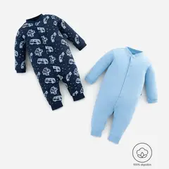 BABY FRESH - Enterizo para Bebé niño Dos prendas Manga larga de Algodón