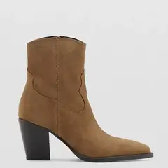 MANGO - Botas Mujer Isabella Cuero