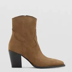MANGO - Botas Mujer Isabella Cuero